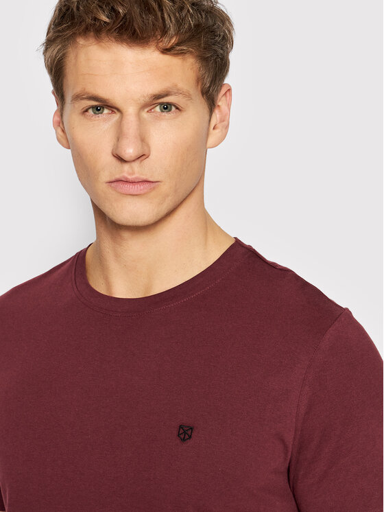 Jack&Jones Jack&Jones Set 5 majic s kratkimi rokavi Brody 12190468 Pisana Regular Fit