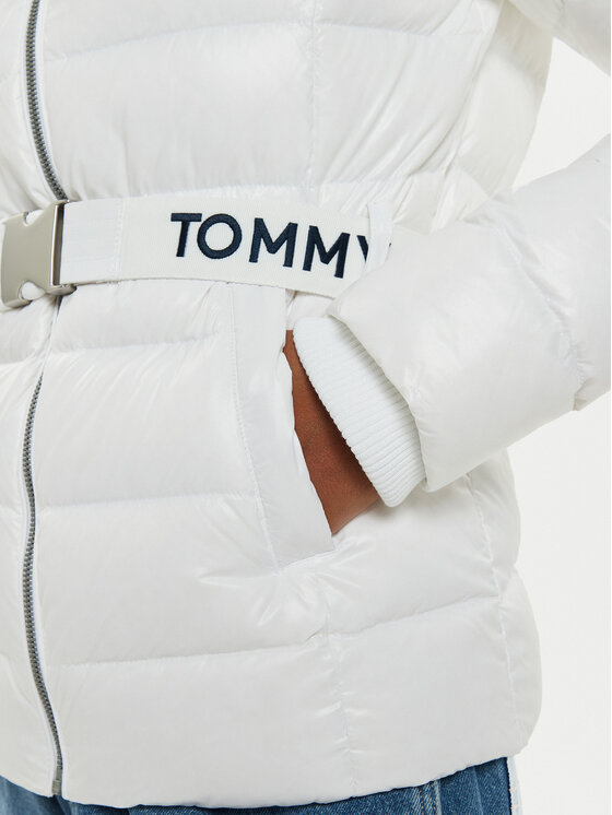 Tommy Jeans Tommy Jeans Puhovka DW0DW18826 Bela Slim Fit