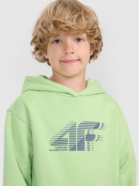 4F 4F Felpa 4FJRAW25TSWSM2414-46S Verde Oversize