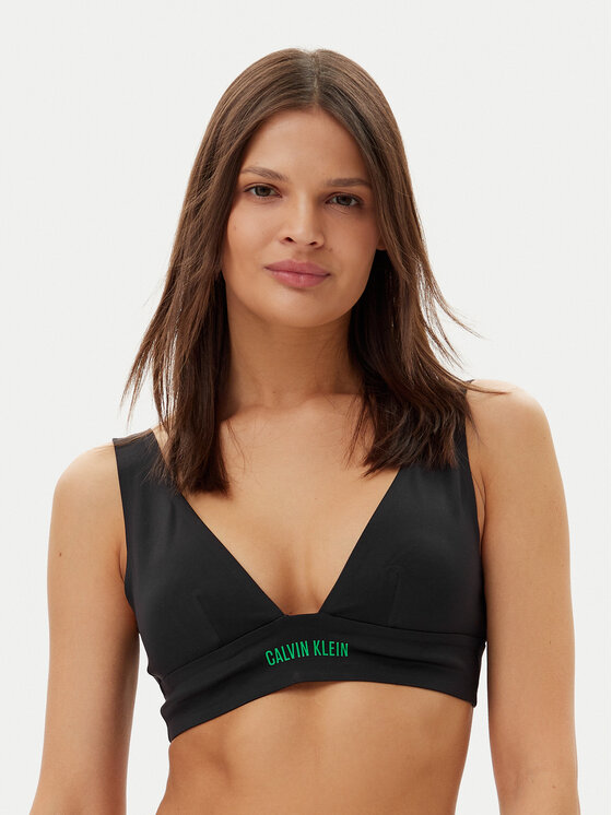 Calvin Klein Swimwear Calvin Klein Swimwear Bikini partea de sus KW0KW02890 Negru