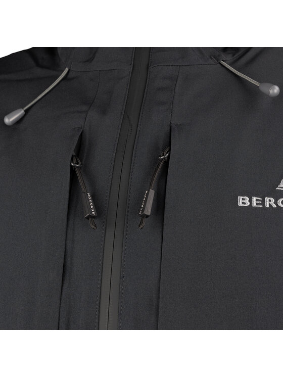 Bergson Bergson Kurtka outdoor STORMVAULT STX Czarny Regular Fit