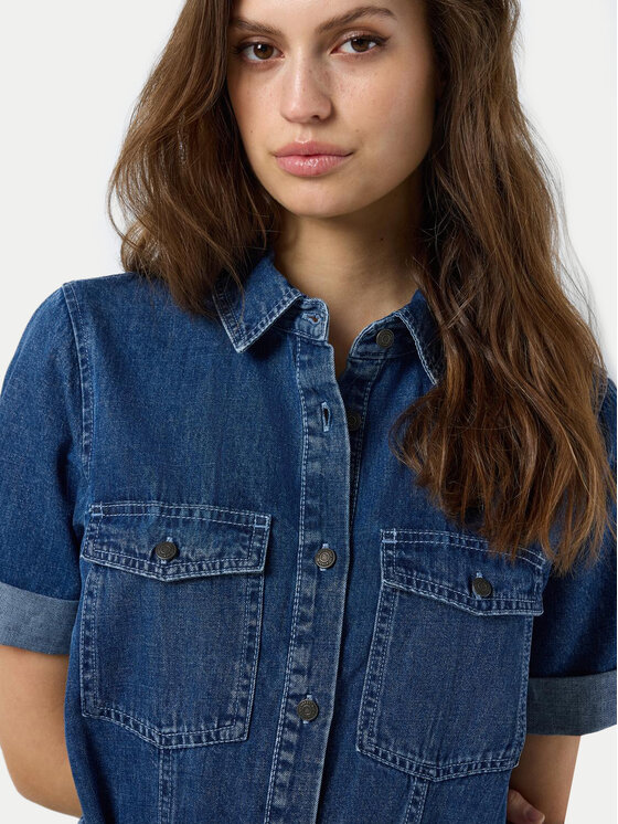 Noisy May Noisy May Vestito di jeans Gret 27030824 Blu Loose Fit