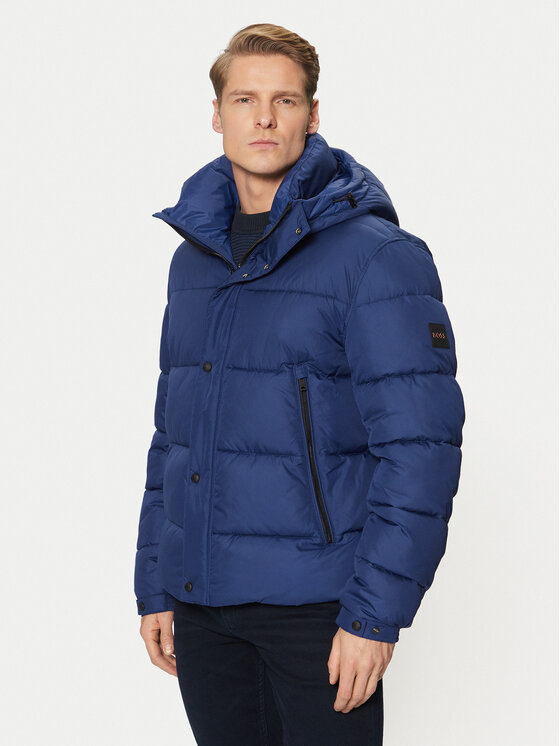 BOSS BOSS Зимно яке Omaris 50528573 Син Regular Fit