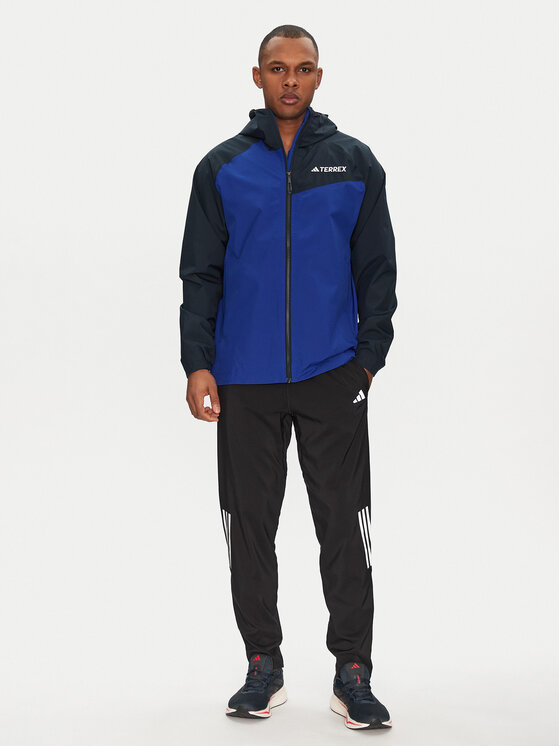 adidas adidas Kurtka outdoor Terrex Multi 2L RAIN.RDY JD8353 Niebieski Regular Fit