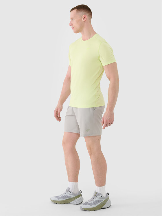 4F 4F Szorty sportowe MULTI ACTIVE Khaki Regular Fit