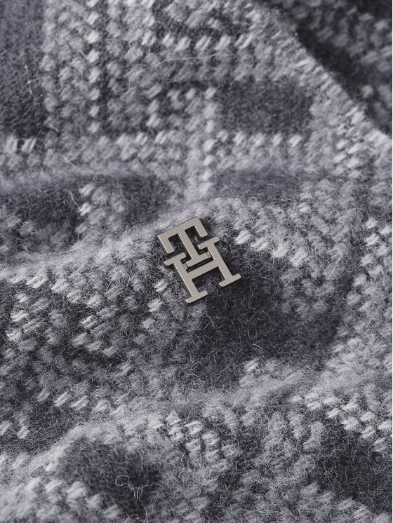 Tommy Hilfiger Tommy Hilfiger Зимен шал Monogram AW0AW16650 Сив