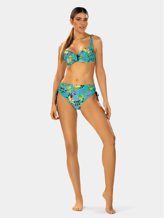 Feba Feba Dół od bikini FD90 Turkusowy