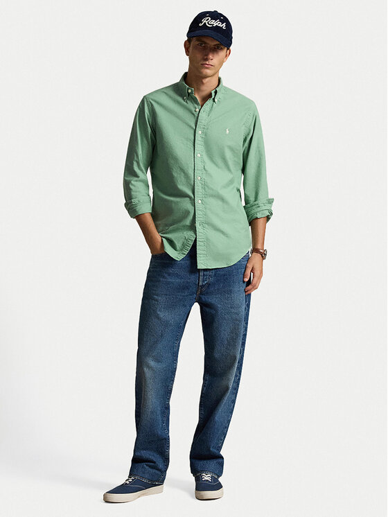Polo Ralph Lauren Polo Ralph Lauren Srajca 710805564514 Zelena Regular Fit