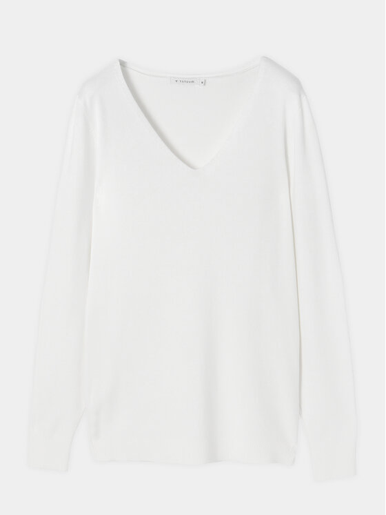 Tatuum Tatuum Maglione Tessa 1 T2316.089 Bianco Slim Fit
