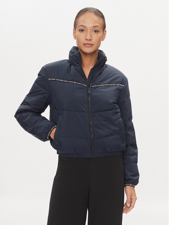 Tommy Jeans Tommy Jeans Μπουφάν μεταβατικό DW0DW17238 Σκούρο μπλε Regular Fit