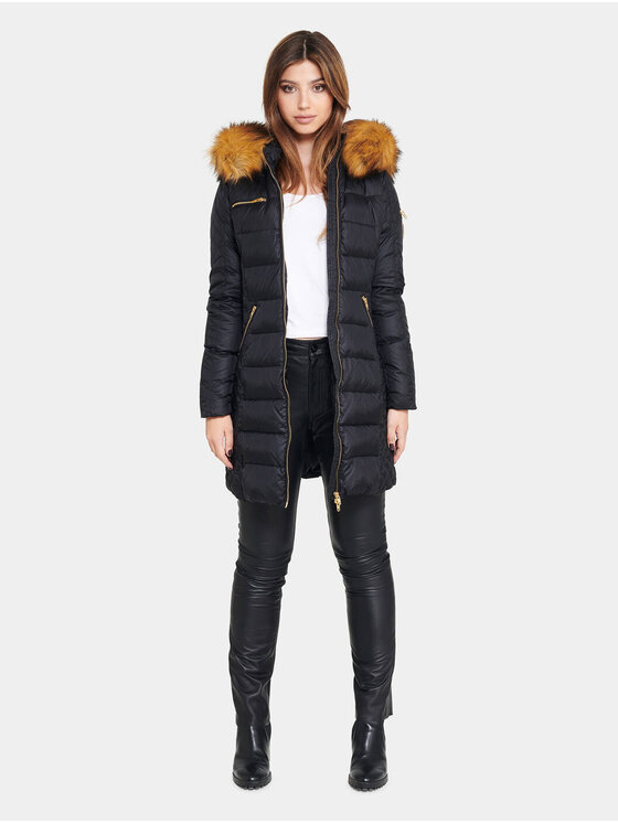 ROCKANDBLUE ROCKANDBLUE Zimní kabát CIARA Černá Slim Fit