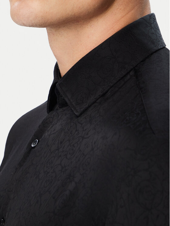 HUGO HUGO Särk Kenno  50570331 Must Slim Fit