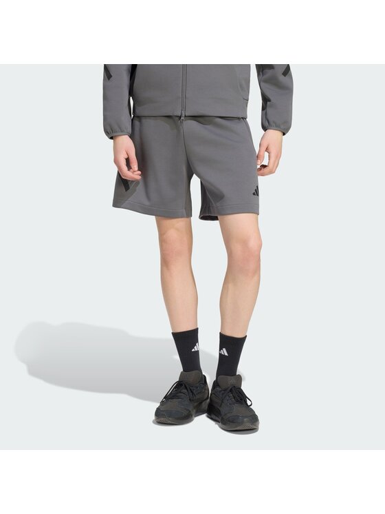 adidas adidas Szorty sportowe 167800 Szary Regular Fit
