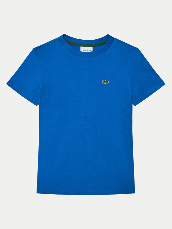 Lacoste Lacoste Marškinėliai TJ1122 Mėlyna Regular Fit