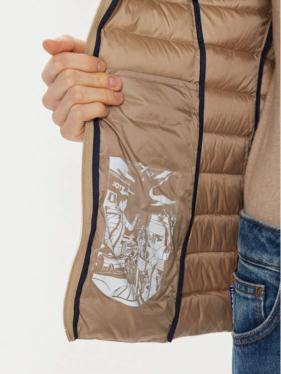 Jott Jott Pūkinė striukė Cloe P000WDOW01 Smėlio Slim Fit