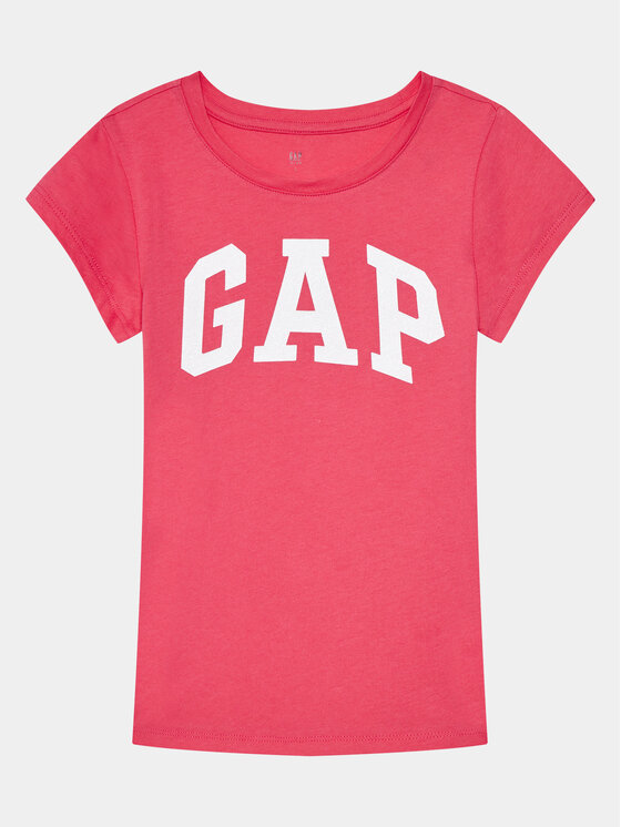 Gap Gap Póló 460525-05 Rózsaszín Regular Fit