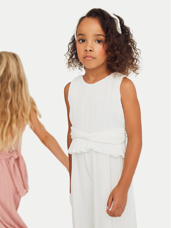 Abel & Lula Abel & Lula Jumpsuit 5221 Écru Regular Fit