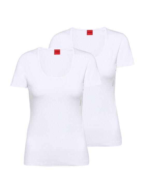 HUGO Hugo T-Shirt 27058 Czarny Slim Fit
