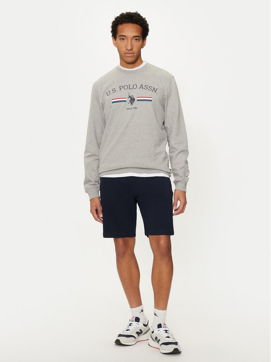 U.S. Polo Assn. U.S. Polo Assn. Суитшърт MUP1660 Сив Regular Fit