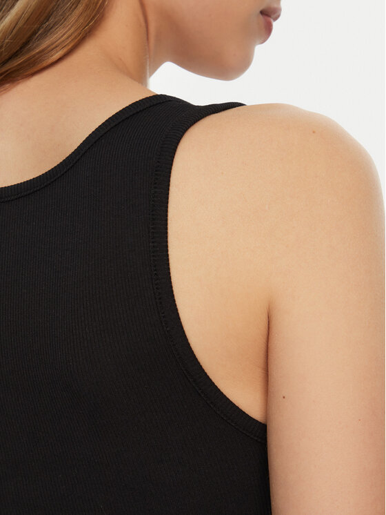 Guess Guess Top W5RP48 KA0H1 Schwarz Regular Fit