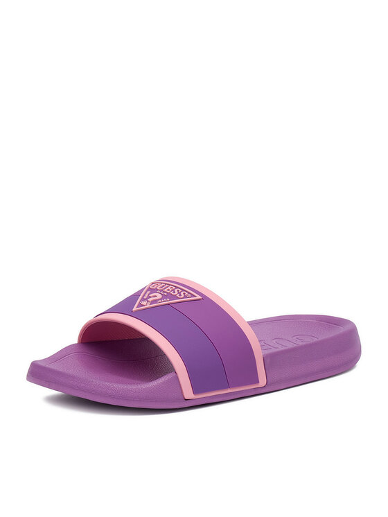 Guess Guess Klapki CEOWB-K250040(DZ) Fioletowy