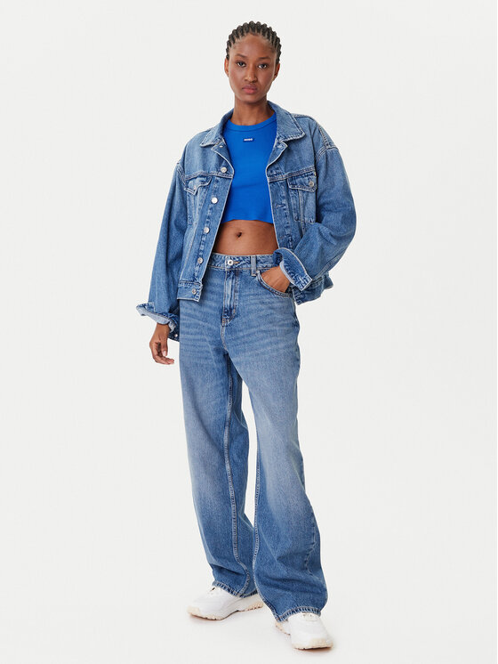 HUGO HUGO Дънки Leni_B 50546357 Син Loose Fit