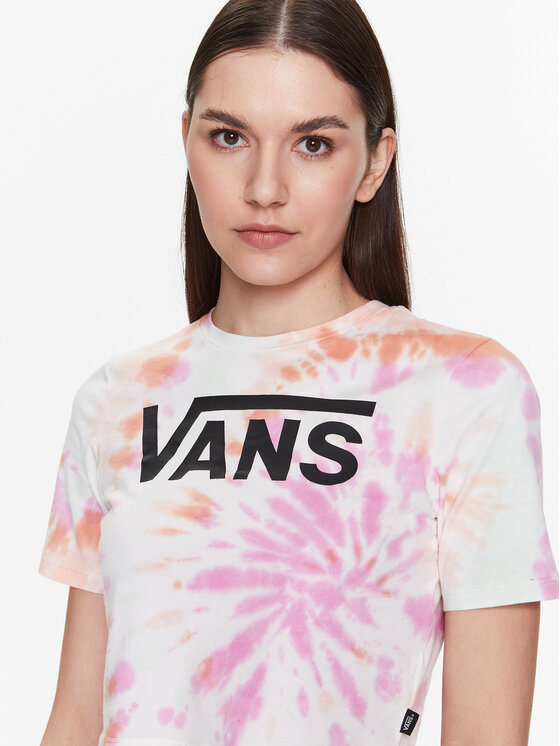 Vans Vans Тишърт Resort Wash VN0003PS Цветен Cropped Fit