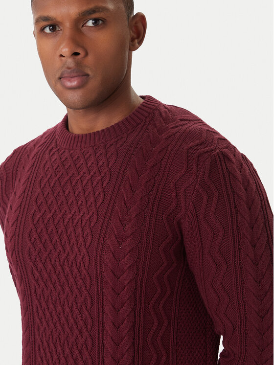 Tommy Jeans Tommy Jeans Pullover DM0DM22101 Rot Regular Fit
