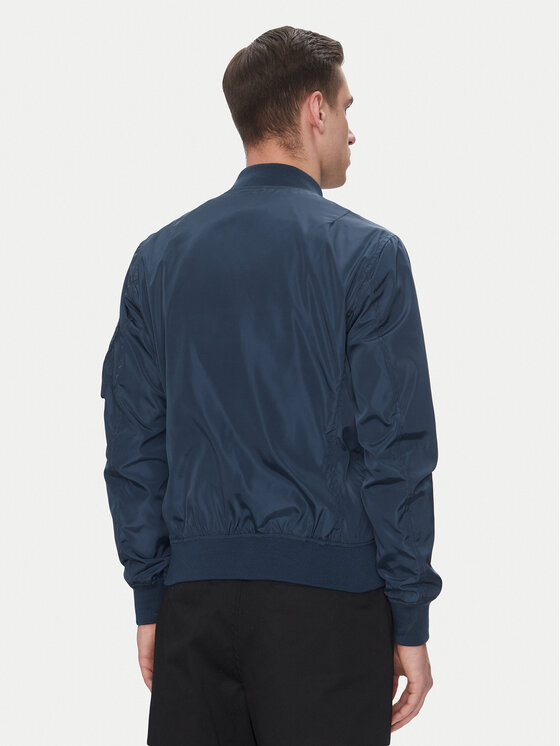 Schott NYC Schott NYC Kurtka bomber Airstar Granatowy Regular Fit