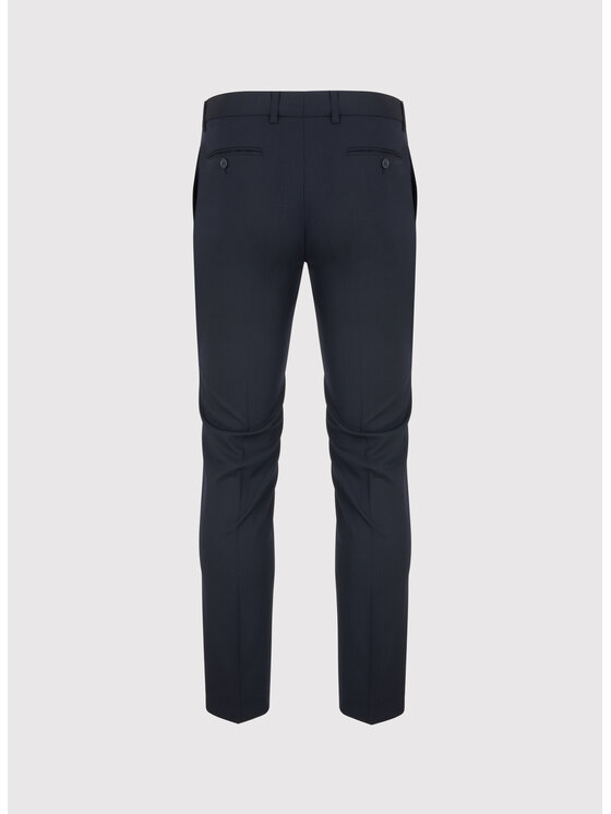 Pako Lorente Pako Lorente Garnitur P24WN-4X-018 Granatowy Super Slim Fit