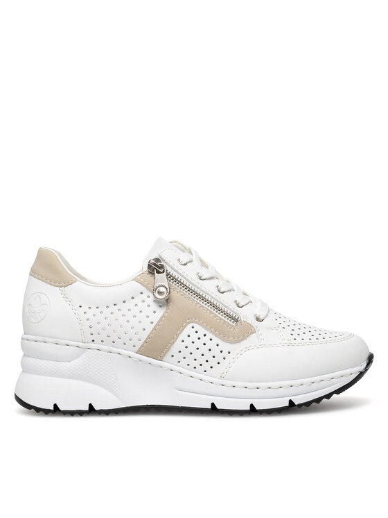 Rieker Sneakers N6304-80 Alb