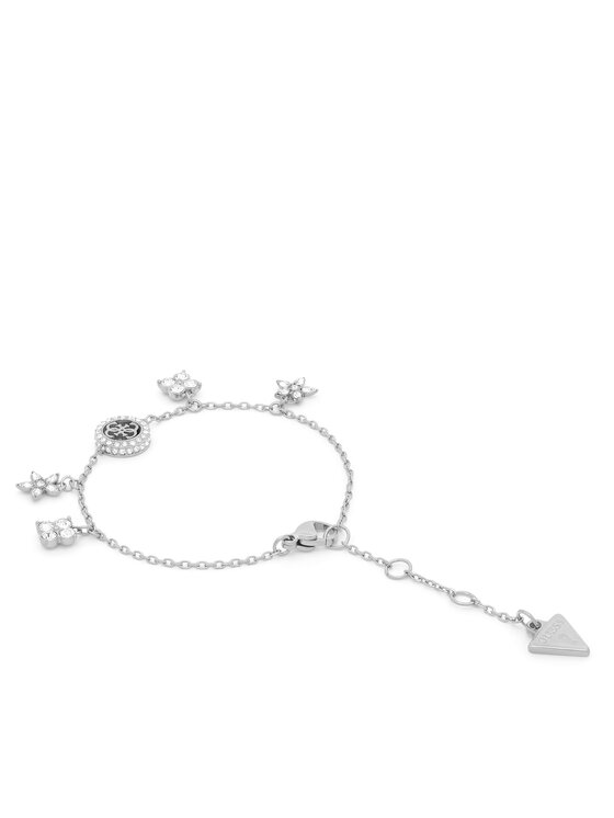 Guess Guess Náramek JUBB06 033JW Stříbrná