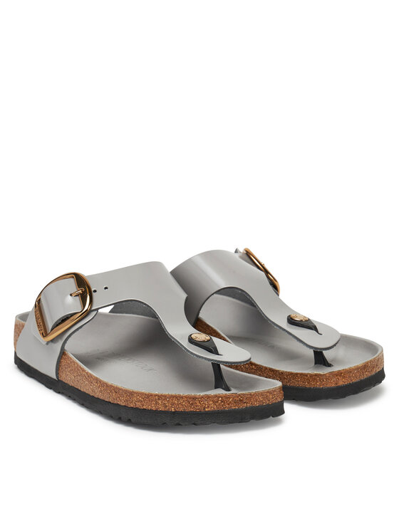 Birkenstock Birkenstock В'єтнамки Gizeh Big Buckle Hex 1029507 Сірий