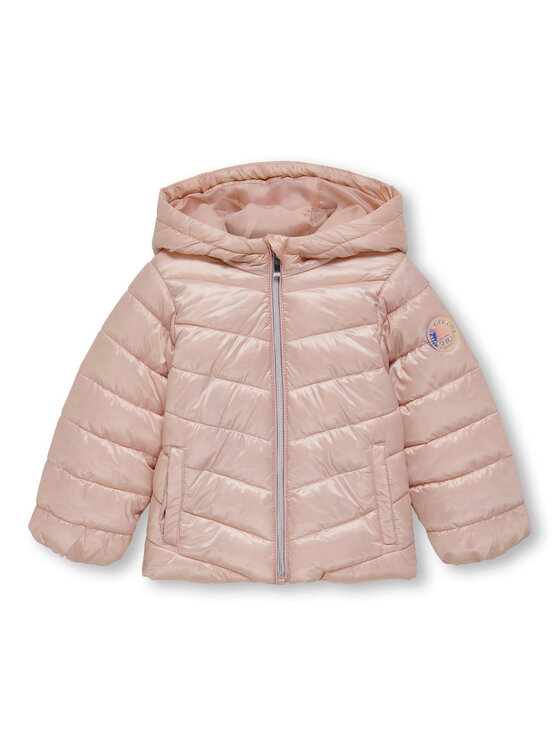 Kids ONLY Zimné bundy 15306395 Ružová Regular Fit