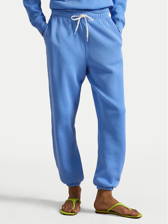 Polo Ralph Lauren Polo Ralph Lauren Pantaloni trening 211971700505 Albastru celest Tapered Fit