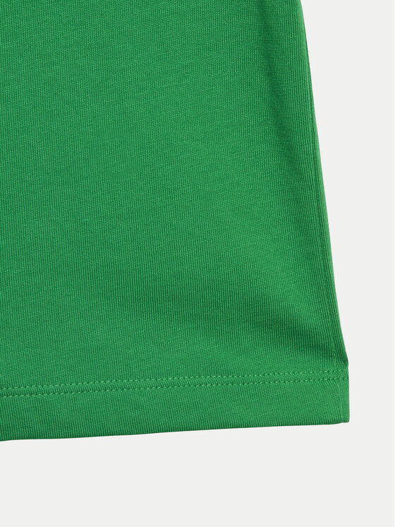 adidas adidas T-Shirt Trefoil IY4028 Zielony Regular Fit