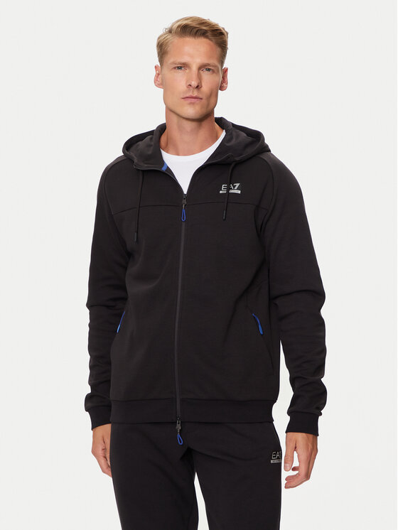 EA7 Emporio Armani EA7 Emporio Armani Tepláková souprava 6DPV52 PJUWZ 1771 Černá Regular Fit