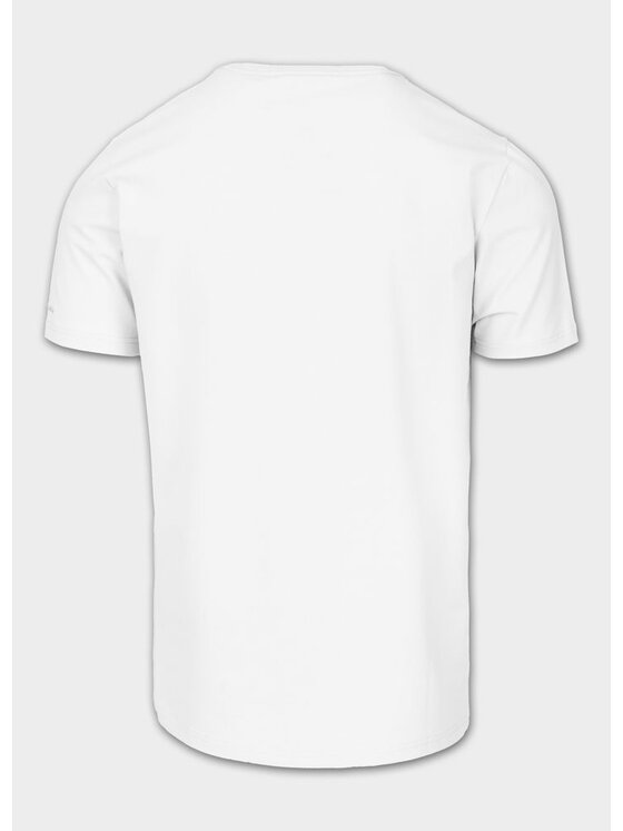 PITBULL PITBULL T-Shirt MINIMAL Biały Regular Fit