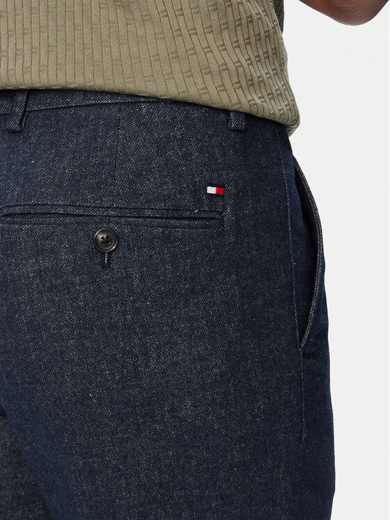 Tommy Hilfiger Tommy Hilfiger Чино панталони Denton MW0MW44823 Тъмносин Regular Fit