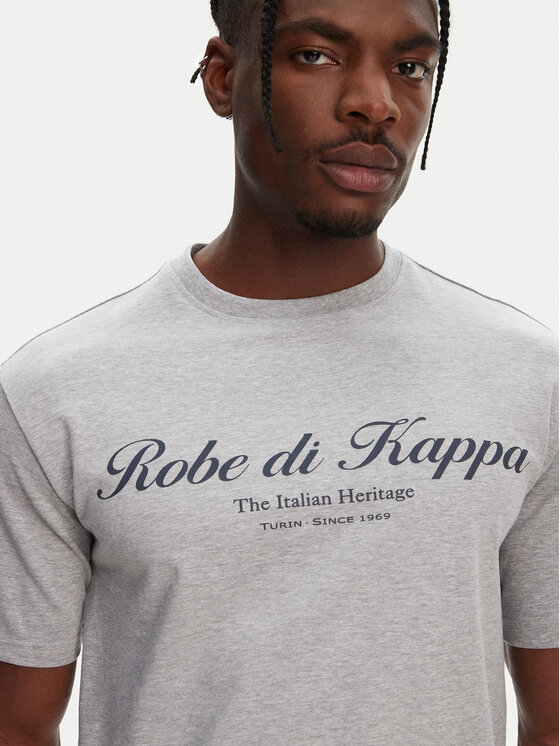 Robe di Kappa Robe di Kappa T-Shirt Robe Giovani Tozeur 61151CW Γκρι Regular Fit