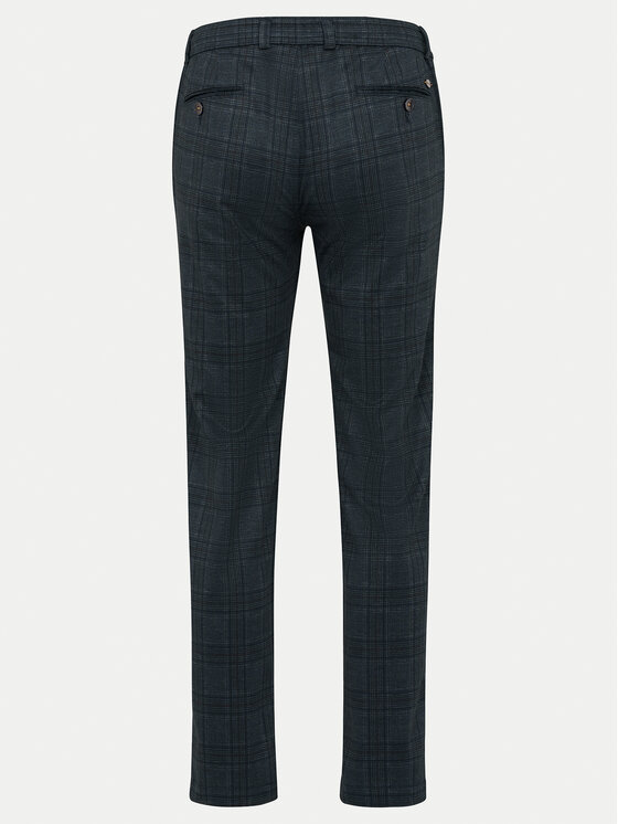 Bugatti Bugatti Chino hlače 4036 66898B Mornarsko modra Slim Fit