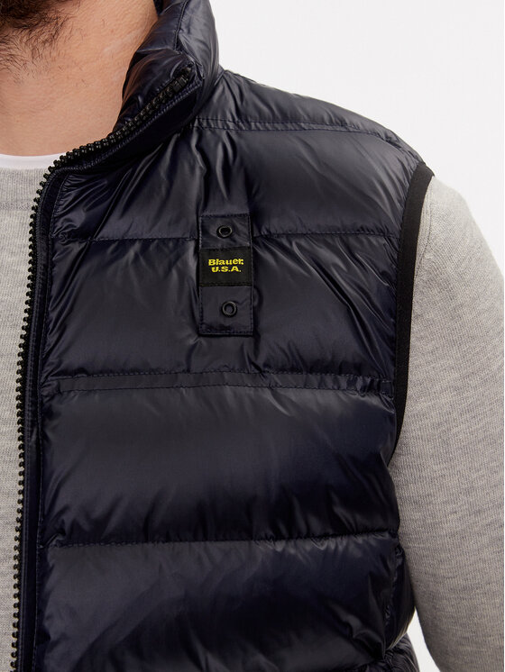 Blauer Blauer Liemenė 23WBLUX03100 Tamsiai mėlyna Regular Fit