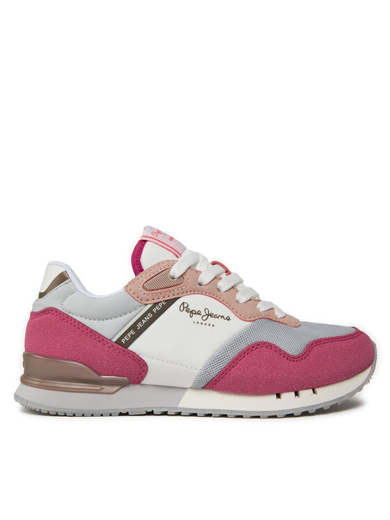 Pepe Jeans Sneakersy London Urban G PGS40002 Ružová