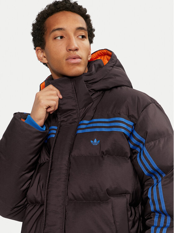 adidas adidas Pernata jakna 70's Premium JL9556 Smeđa Regular Fit