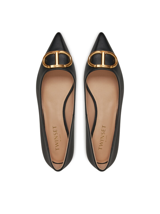 TWINSET TWINSET Ballerinas 241TCP128 Schwarz