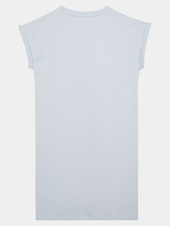 Guess Guess Rochie de zi J4GK14 KAE23 Albastru celest Regular Fit