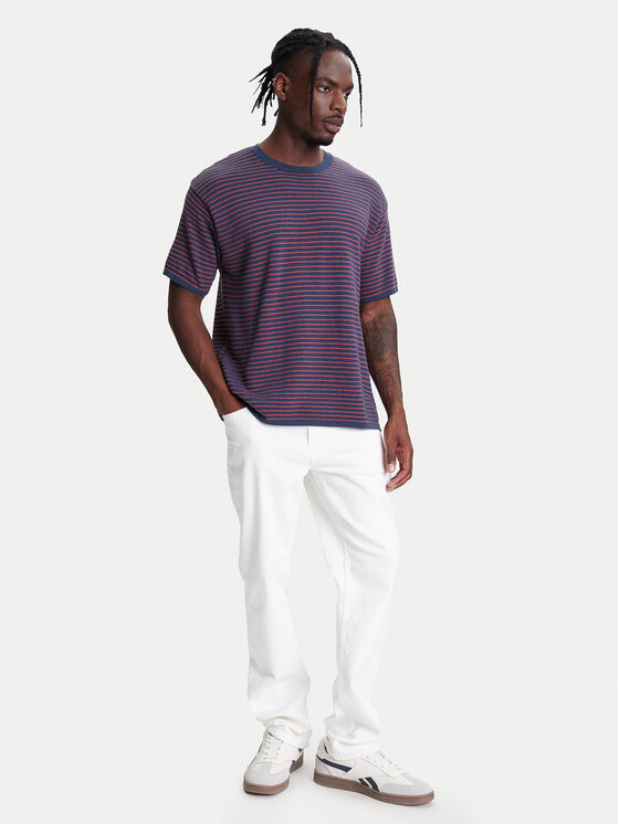 United Colors Of Benetton United Colors Of Benetton Tričko 1195K109V Tmavomodrá Relaxed Fit