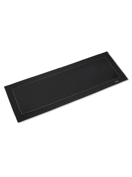 La Mania La Mania Bieżnik Bauhaus Black & Gold II Czarny