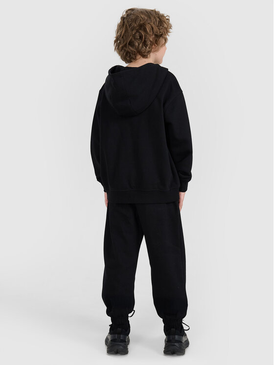 4F 4F Spodnie dresowe BASIC+ Czarny Oversize