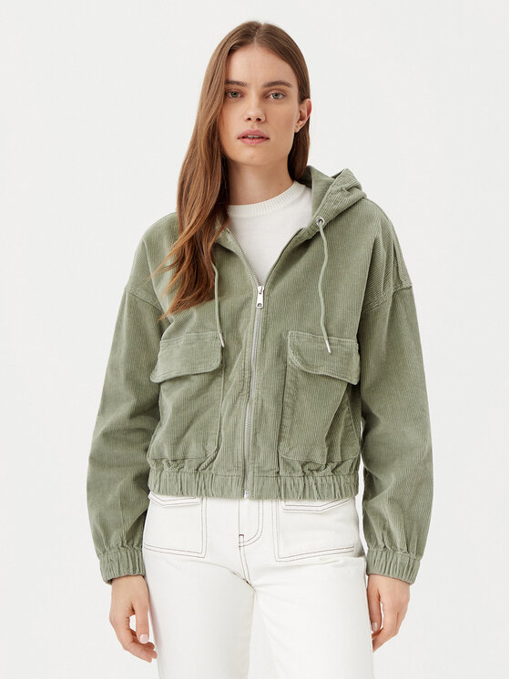 ONLY ONLY Bluză Kenzie 15246274 Verde Regular Fit